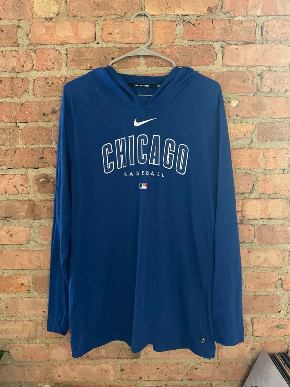 Nike Men's Chicago Cubs MLB Authentic Collection Dri-FIT Performance Hoodie